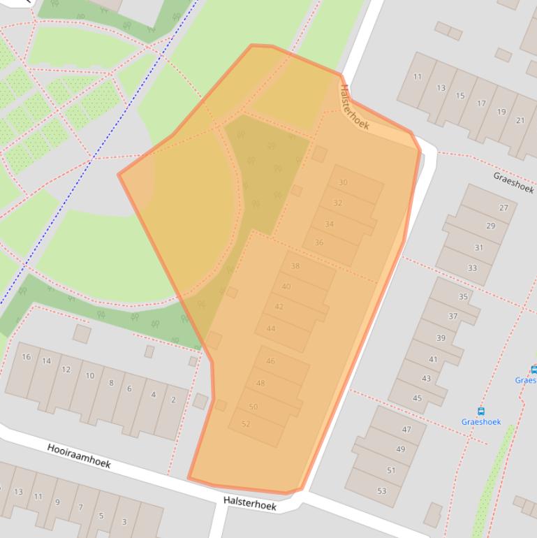 Kaart van postcodegebied 7546MG.