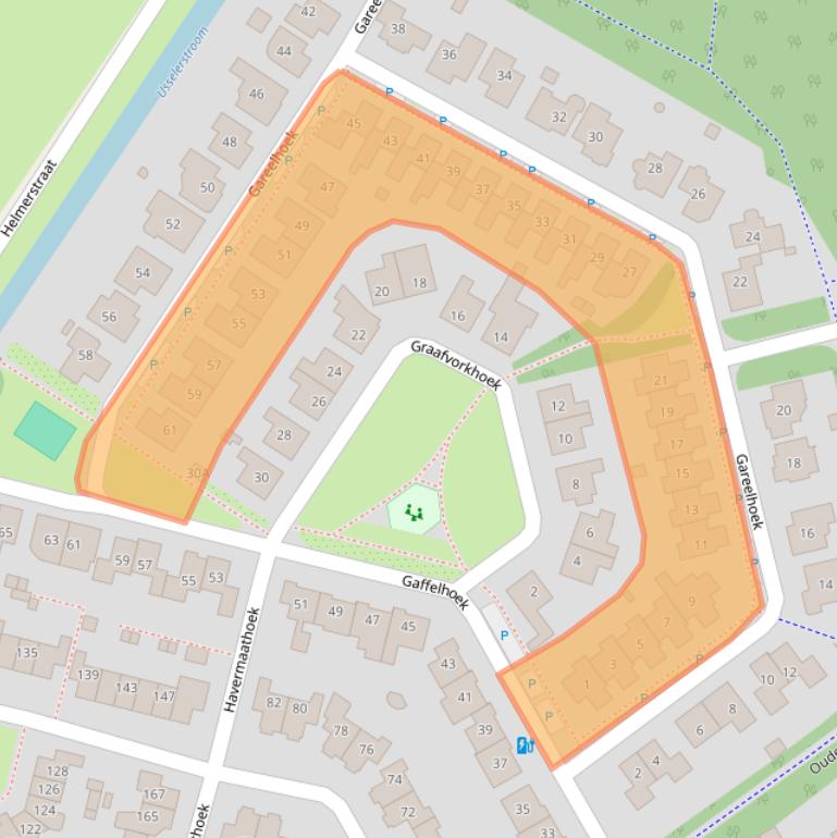 Kaart van postcodegebied 7546MV.