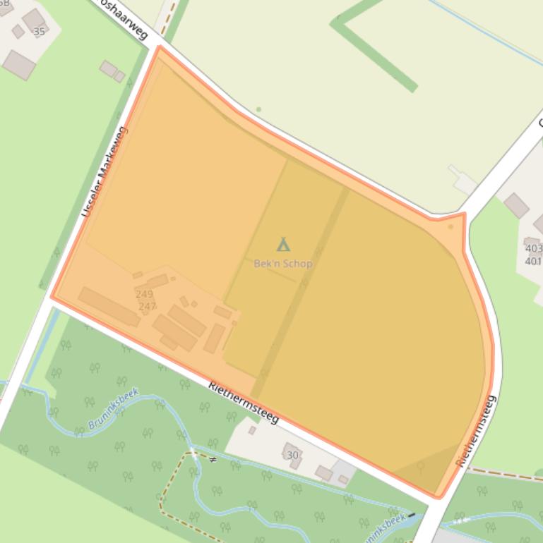 Kaart van postcodegebied 7546PB.