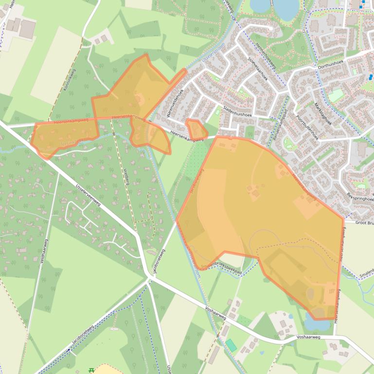 Kaart van postcodegebied 7546PG.