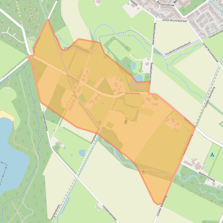 Kaart van postcodegebied 7546PH.