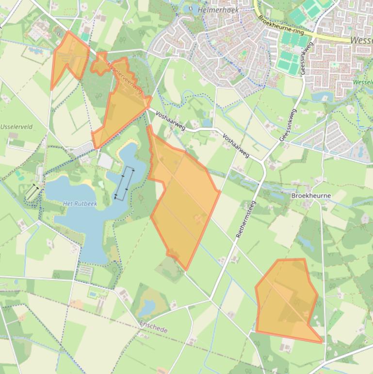 Kaart van postcodegebied 7546PJ.