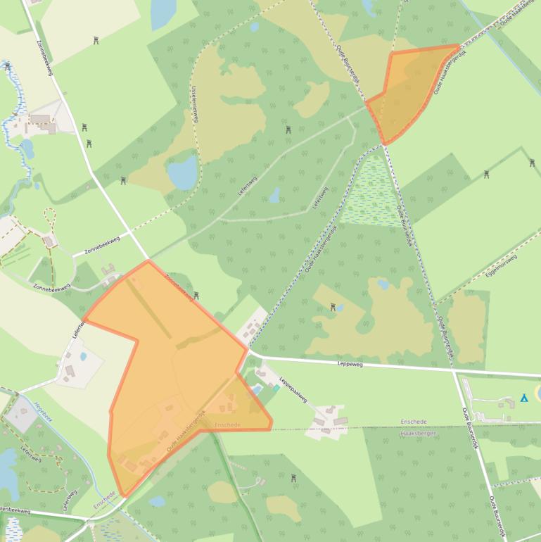 Kaart van postcodegebied 7546PT.