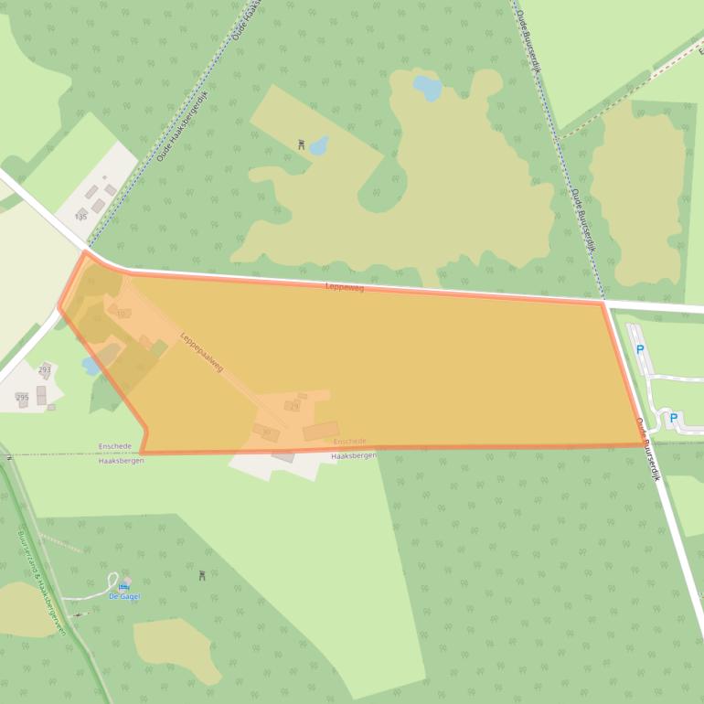 Kaart van postcodegebied 7546RE.