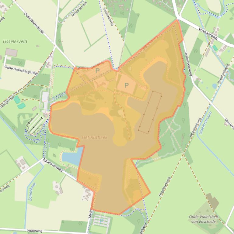 Kaart van postcodegebied 7546RG.