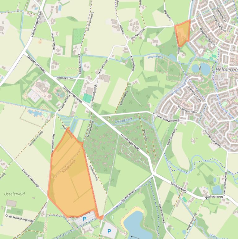 Kaart van postcodegebied 7546RM.