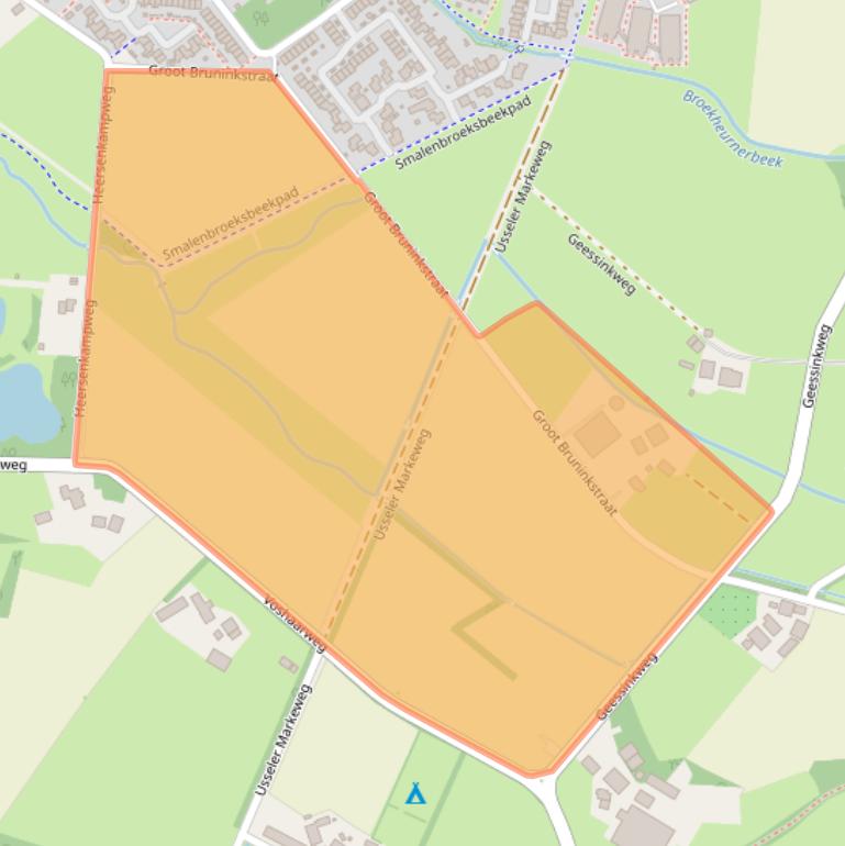 Kaart van postcodegebied 7546RW.