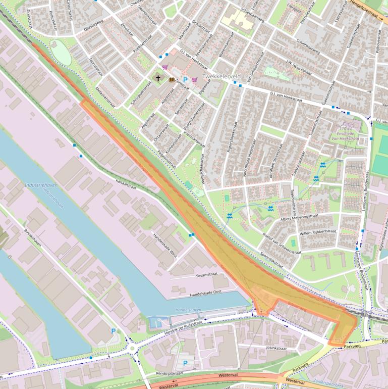 Kaart van postcodegebied 7547AH.