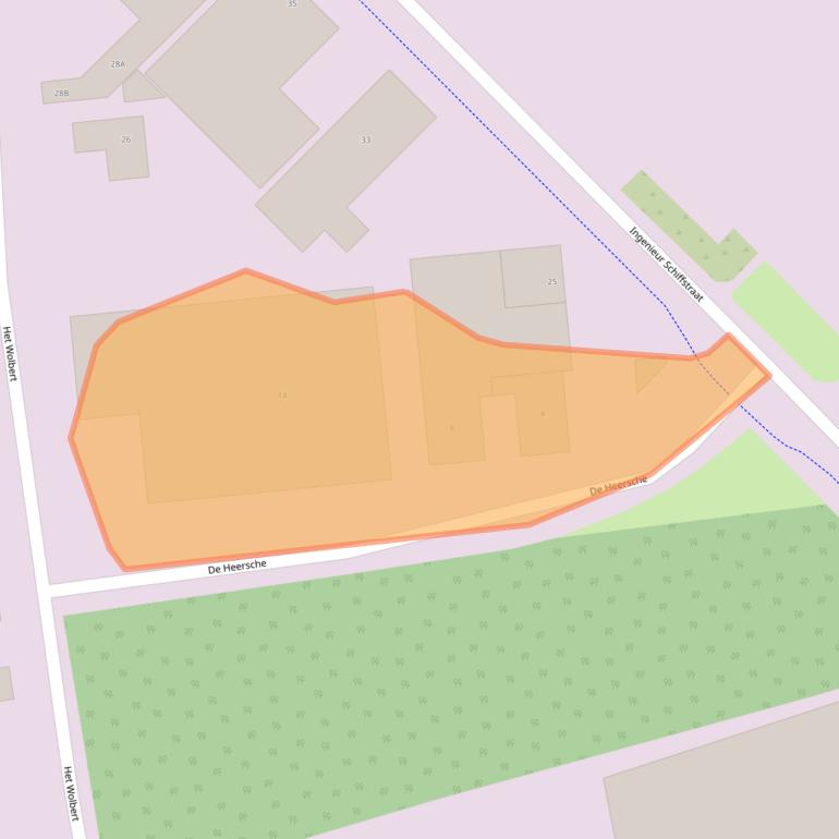 Kaart van postcodegebied 7547RB.