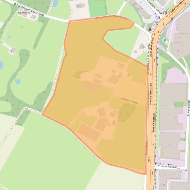 Kaart van postcodegebied 7547RG.