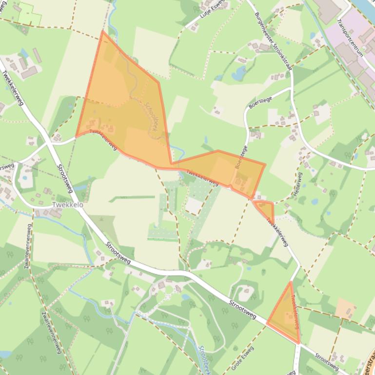 Kaart van postcodegebied 7547RN.