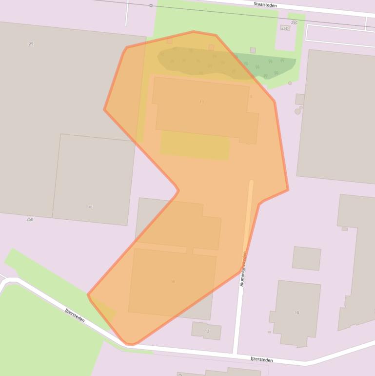 Kaart van postcodegebied 7547TN.