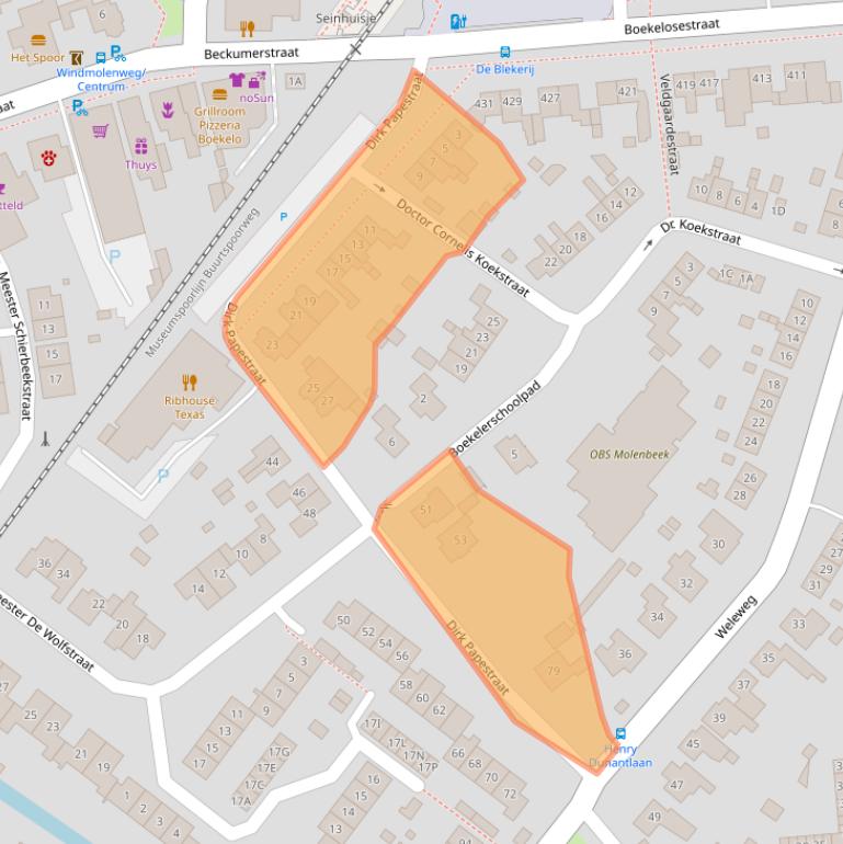 Kaart van postcodegebied 7548AP.