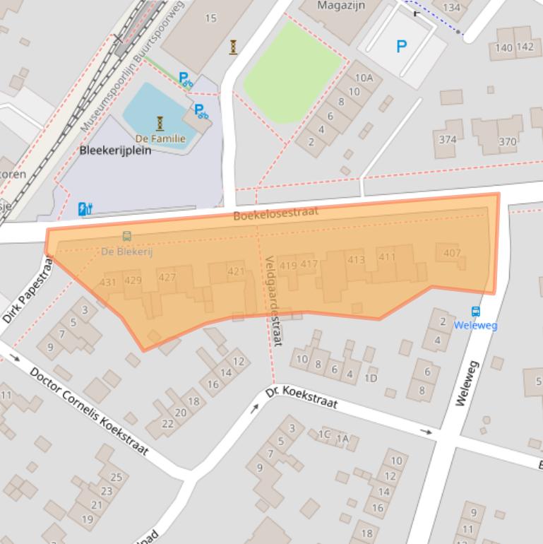 Kaart van postcodegebied 7548AV.