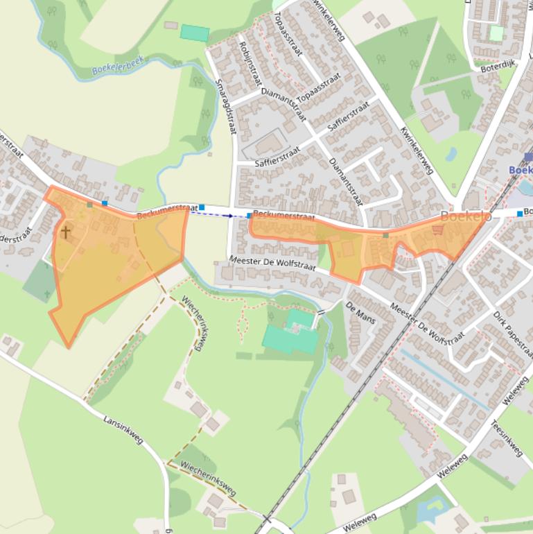 Kaart van postcodegebied 7548BD.