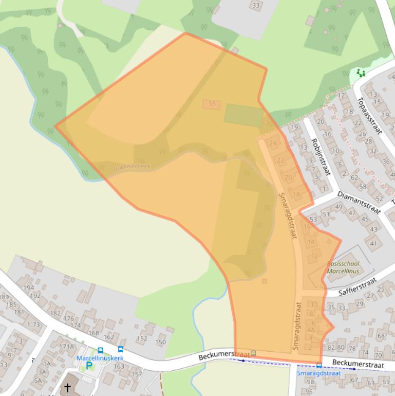 Kaart van postcodegebied 7548CA.