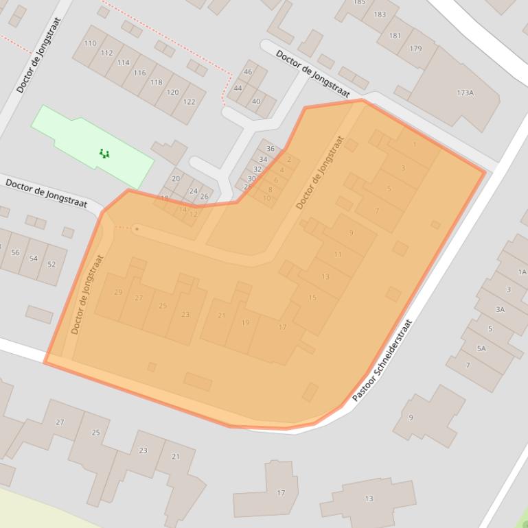 Kaart van postcodegebied 7548CN.