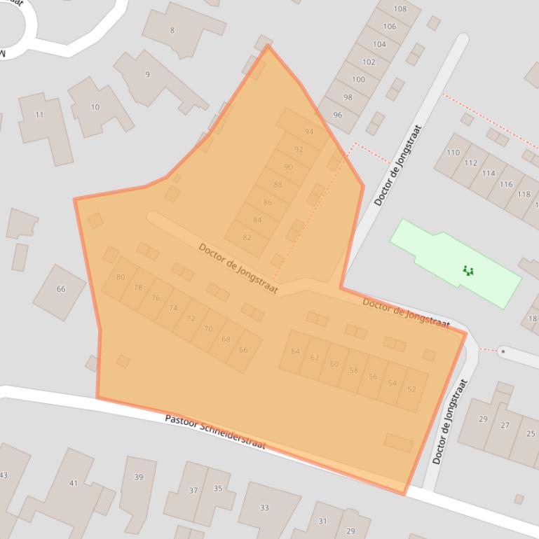 Kaart van postcodegebied 7548CS.