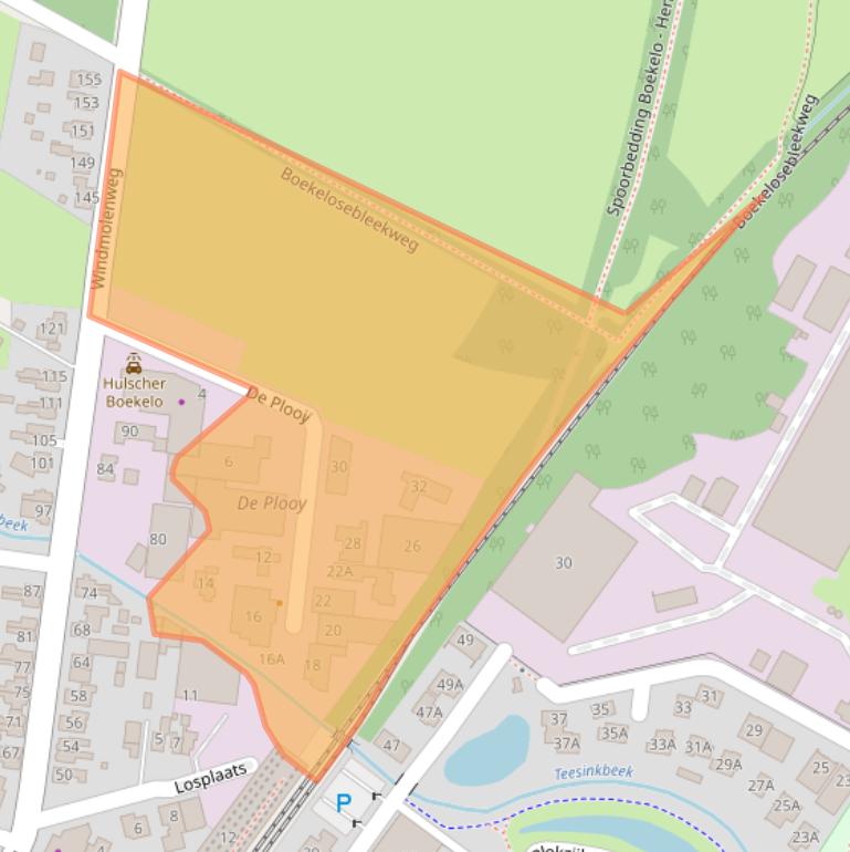 Kaart van postcodegebied 7548CV.