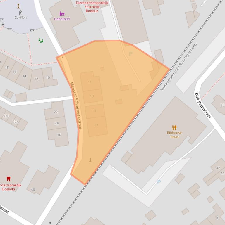 Kaart van postcodegebied 7548DB.