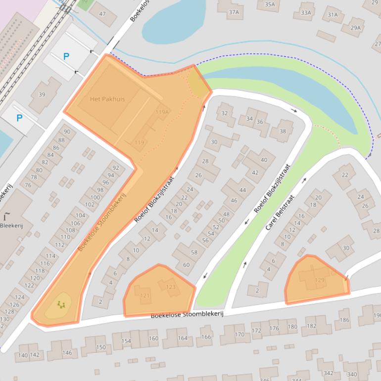 Kaart van postcodegebied 7548EE.