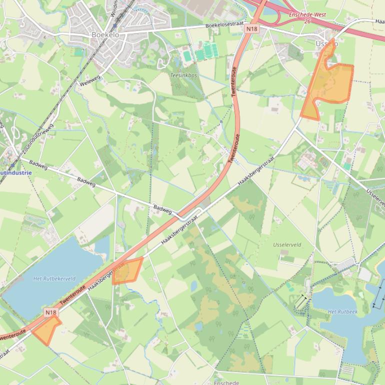 Kaart van postcodegebied 7548PB.