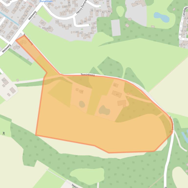 Kaart van postcodegebied 7548PH.