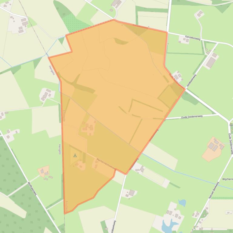 Kaart van postcodegebied 7548PR.