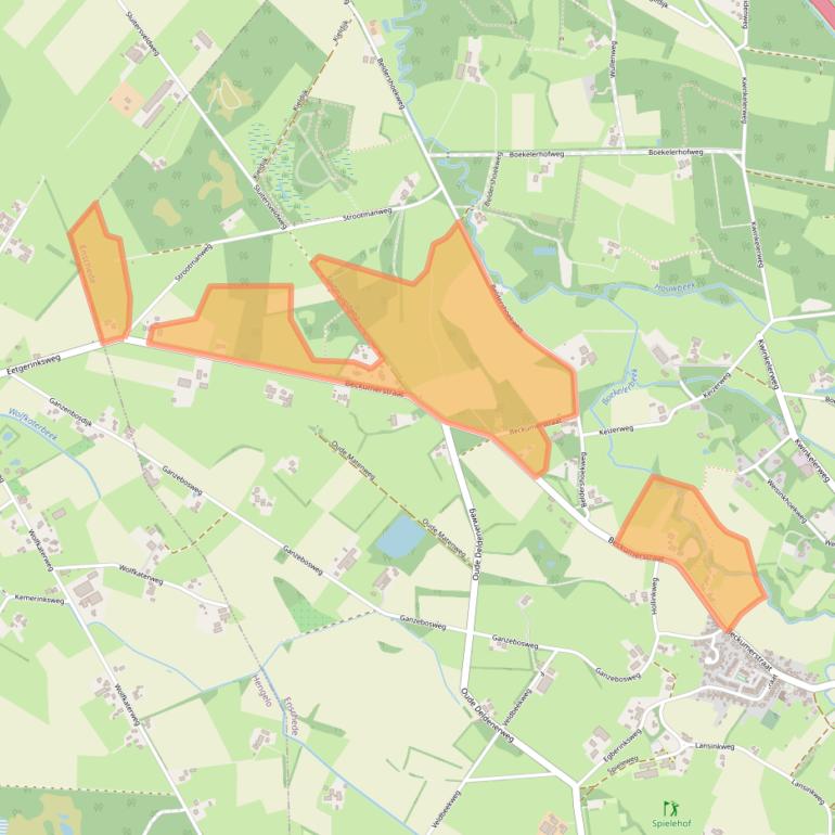 Kaart van postcodegebied 7548PV.