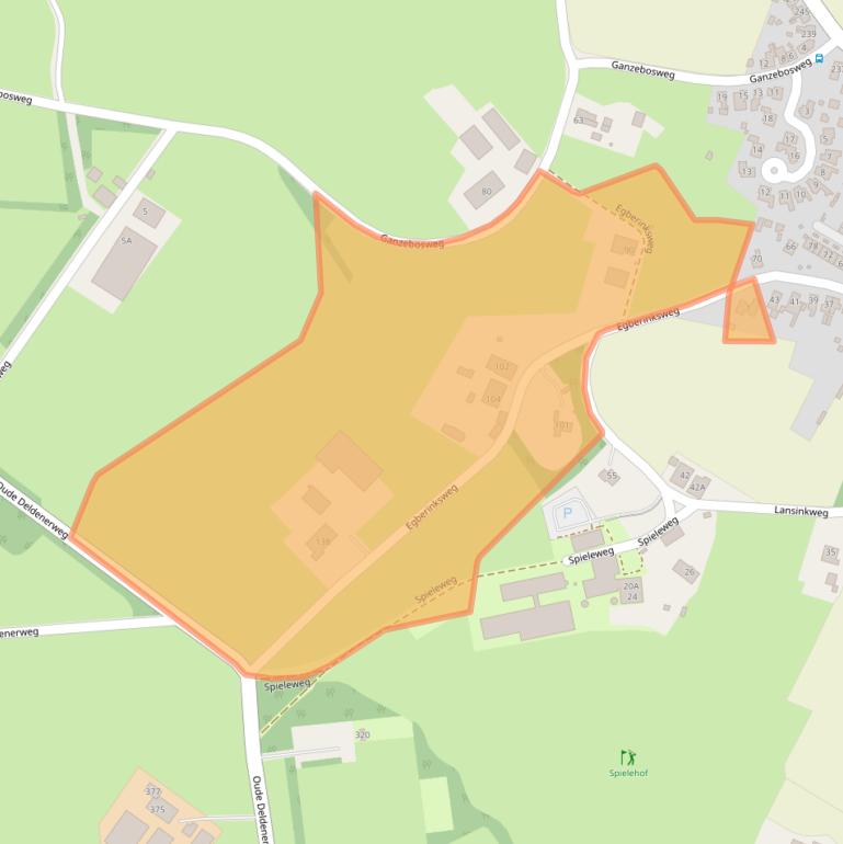 Kaart van postcodegebied 7548RS.