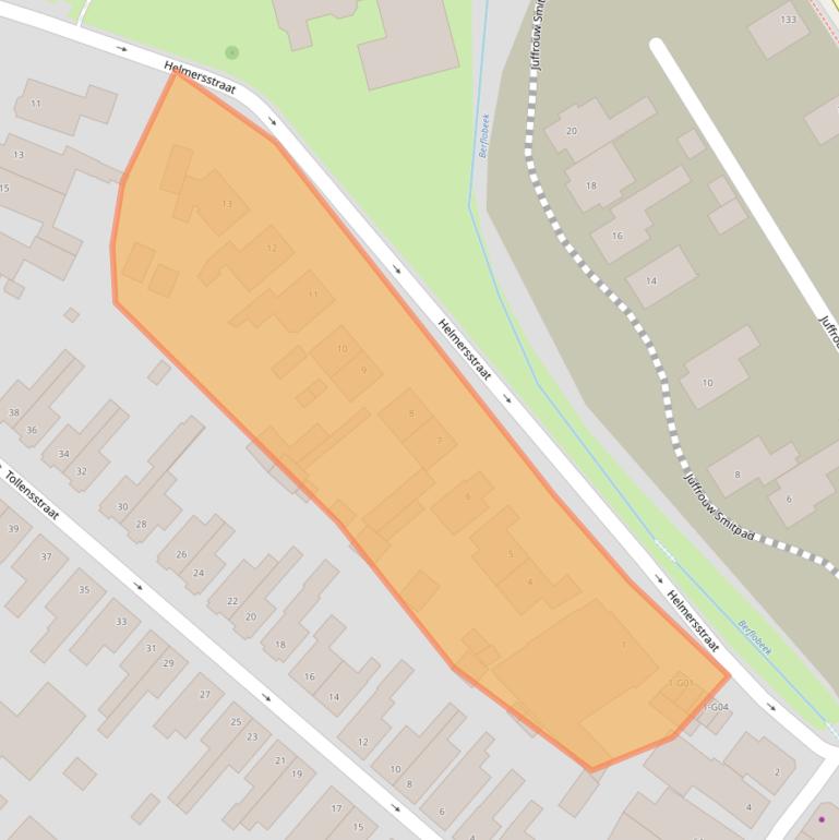 Kaart van postcodegebied 7551BR.