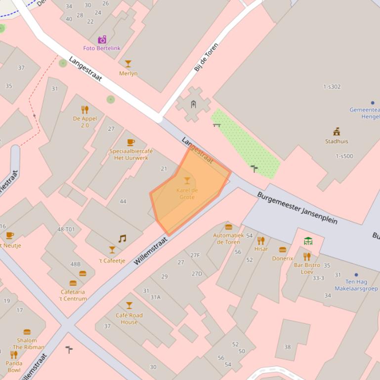 Kaart van postcodegebied 7551DW.