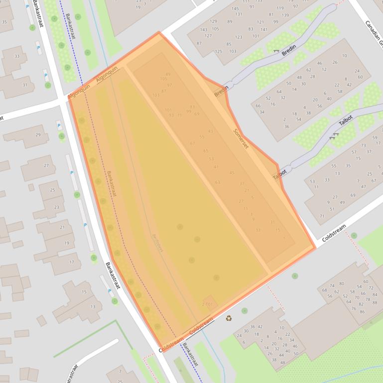 Kaart van postcodegebied 7551KN.