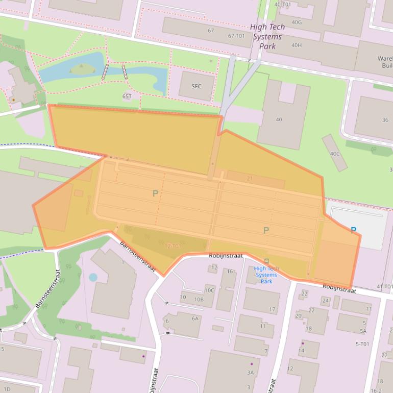 Kaart van postcodegebied 7551TK.
