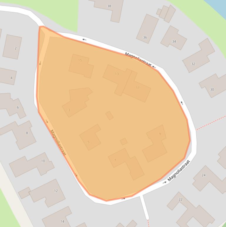 Kaart van postcodegebied 7552AZ.