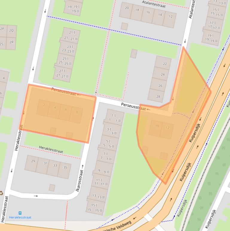 Kaart van postcodegebied 7552CD.