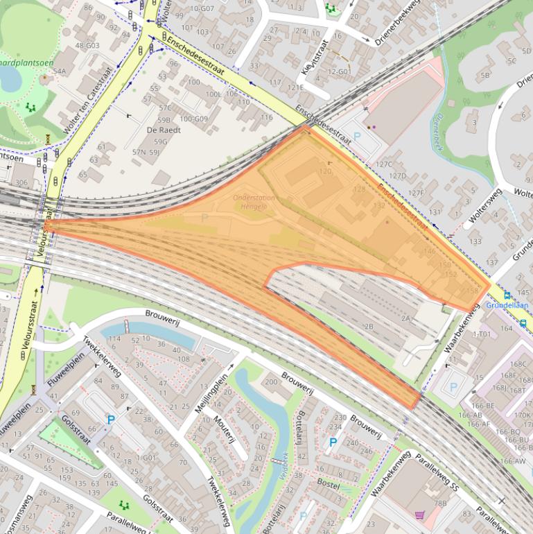 Kaart van postcodegebied 7552CK.