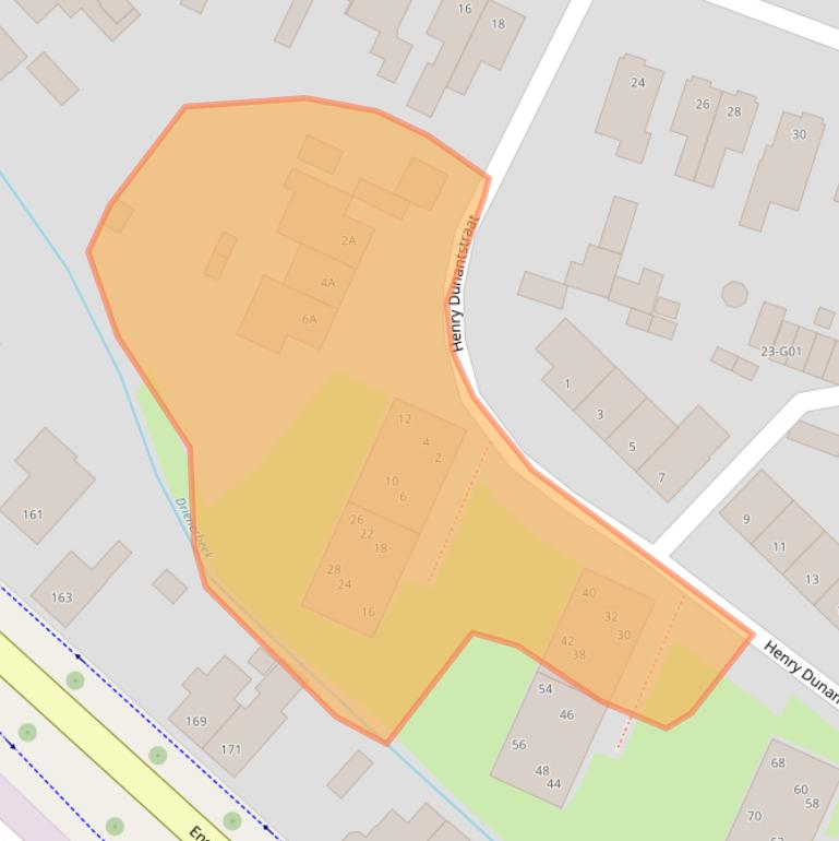 Kaart van postcodegebied 7552DH.