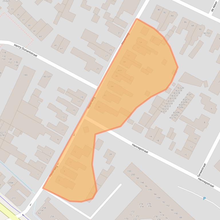 Kaart van postcodegebied 7552DM.