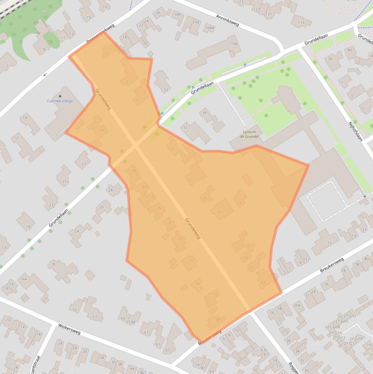 Kaart van postcodegebied 7552EG.