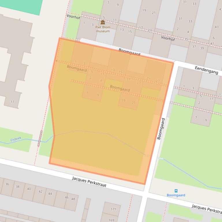 Kaart van postcodegebied 7552JT.