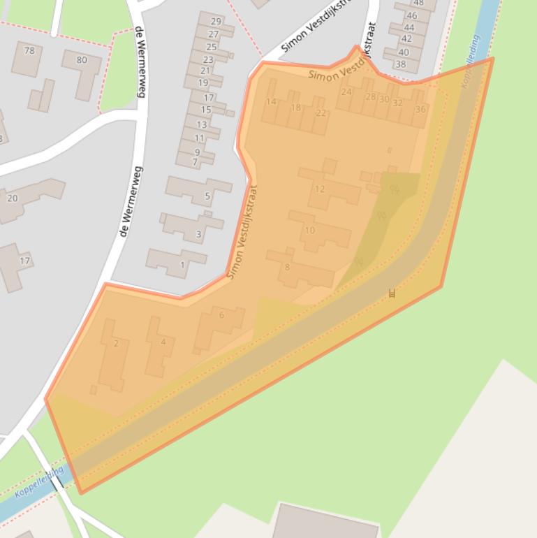 Kaart van postcodegebied 7552NN.