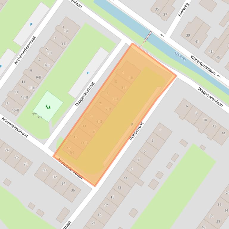 Kaart van postcodegebied 7552TS.