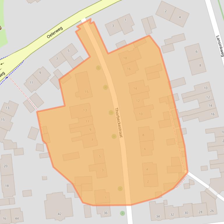 Kaart van postcodegebied 7553AT.