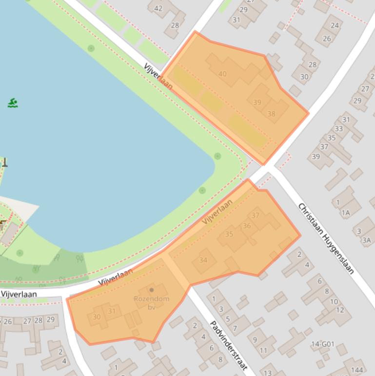 Kaart van postcodegebied 7553CC.