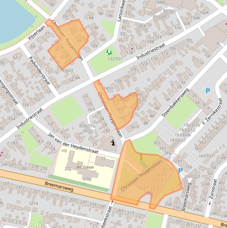 Kaart van postcodegebied 7553CE.