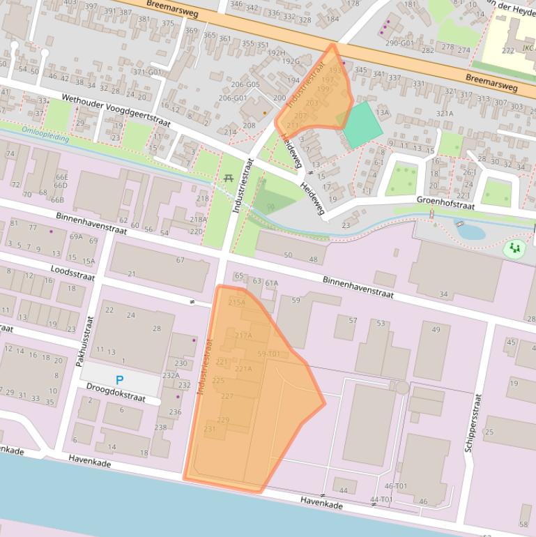 Kaart van postcodegebied 7553CP.