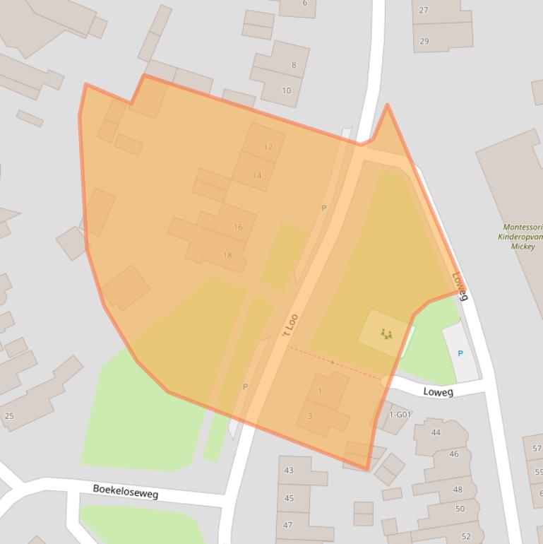 Kaart van postcodegebied 7553DE.