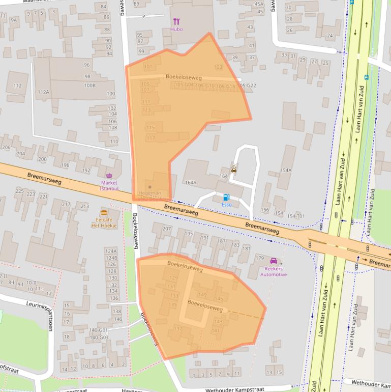 Kaart van postcodegebied 7553DM.