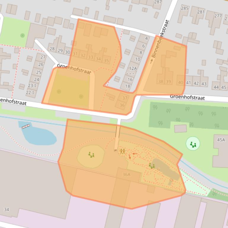 Kaart van postcodegebied 7553EW.